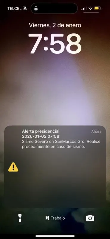 La 'Alarma Presidencial' sale en todos los dispositivos / Redes Sociales