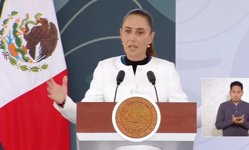 La presidenta Sheinbaum ya dio la orden de retirar la leyenda / Especial