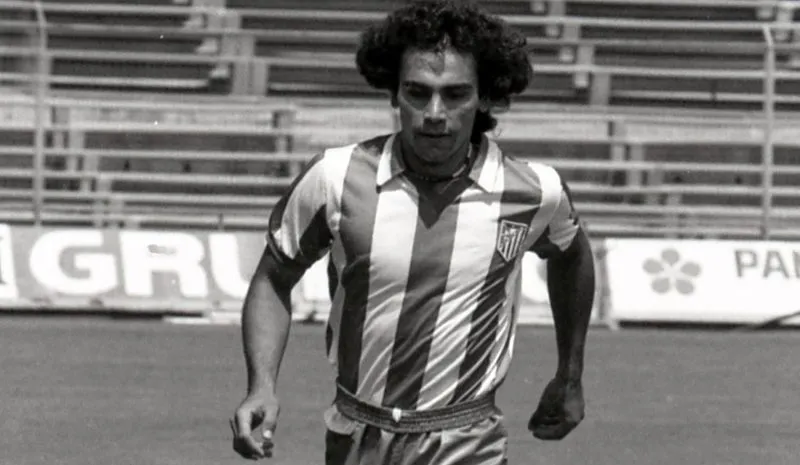 Hugo Sánchez en Atlético de Madrid