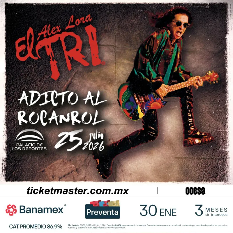 La preventa comienza el próximo 30 de enero / FB: @ElTRiOficial