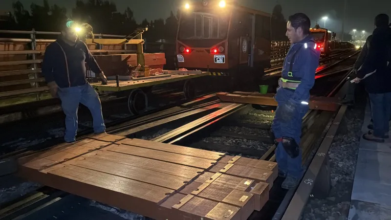 La Línea B del Metro no será cerrada ante las reparaciones en las vías / FB: @MetroCDMX