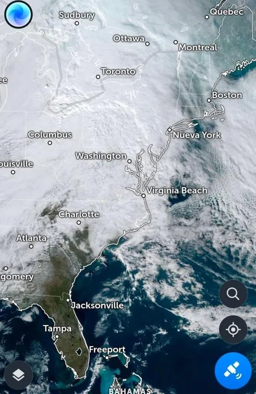 La tormenta invernal está en varios estados / Redes Sociales