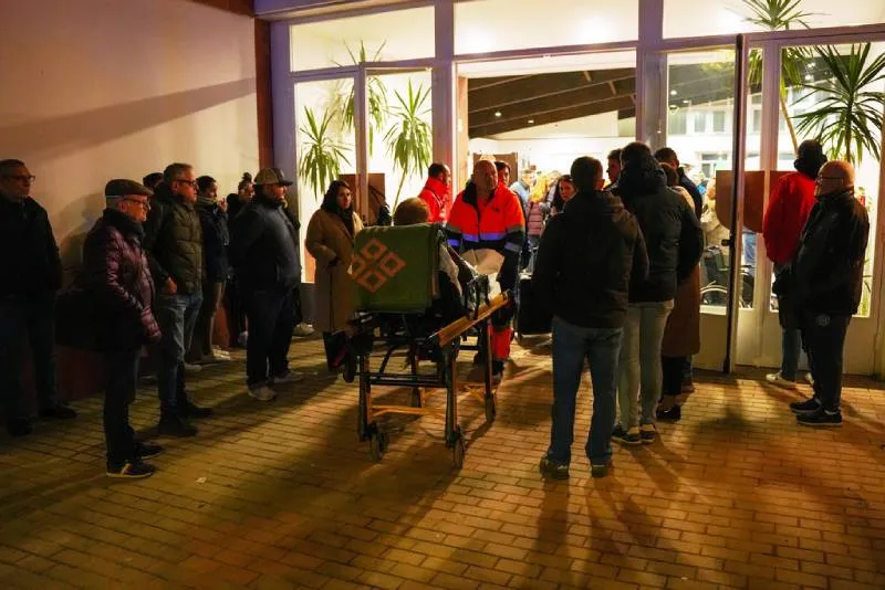 Los afectados fueron trasladados por equipos de emergencia a diferentes hospitales/AP