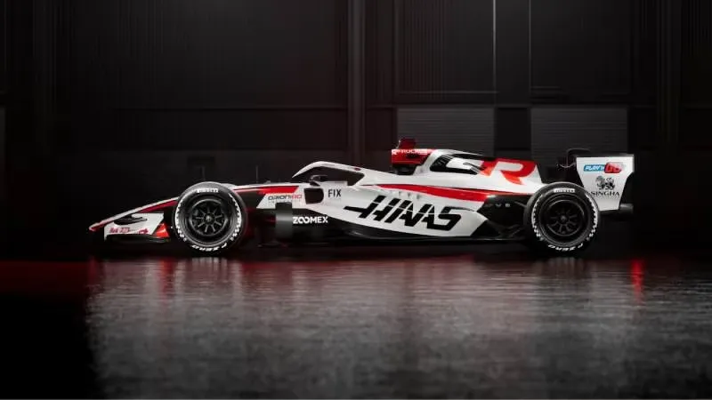 Así es el nuevo auto de Haas