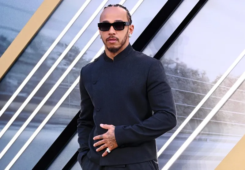 Lewis Hamilton en el estreno de F1