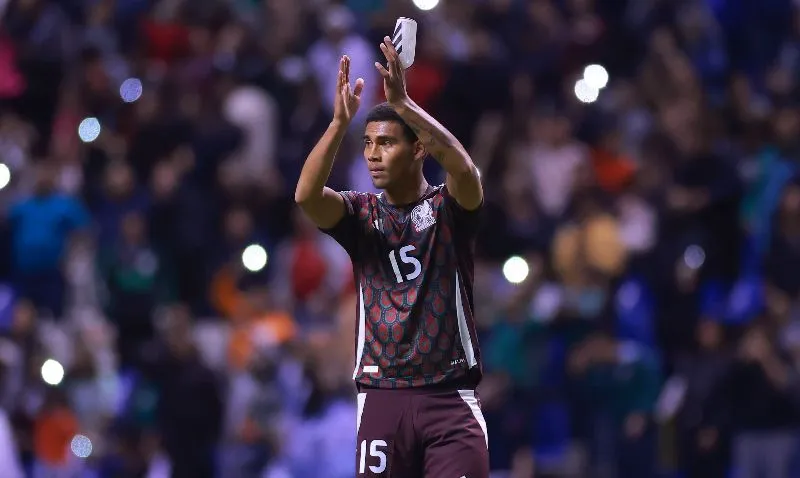 Alcántar en un partido de México Sub 23 | IMAGO7