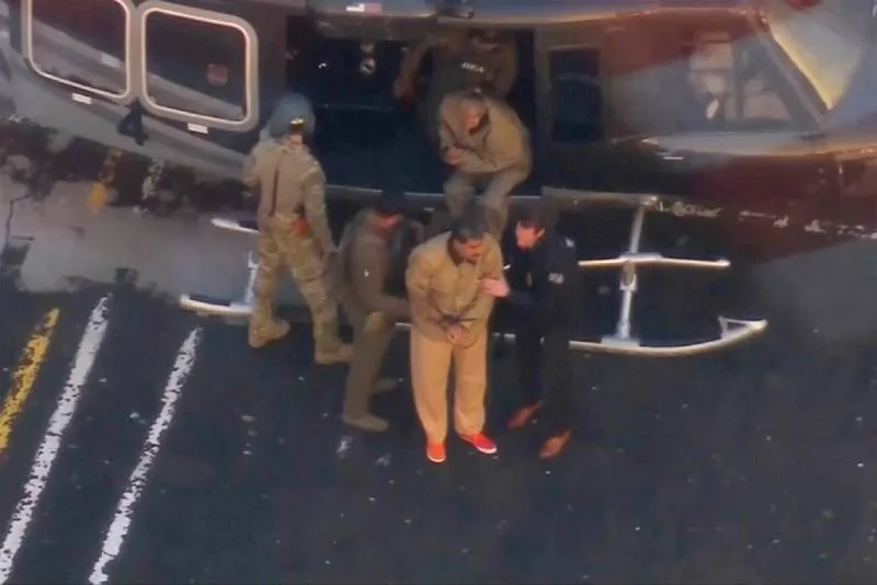 Maduro fue llevado a su primera audiencia en Nueva York/AP