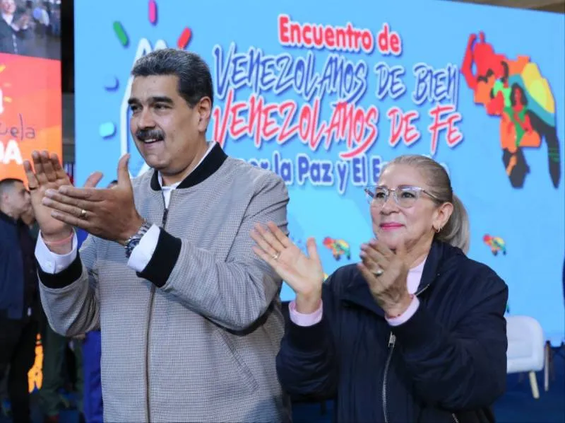 Junto a Maduro, también fue detenida su esposa Cilia Flores/X: @ConCiliaFlores