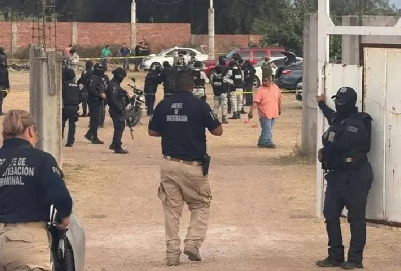 Hasta el lugar llegaron autoridades, pero no se ha dado con los responsables/X: @michangoonga