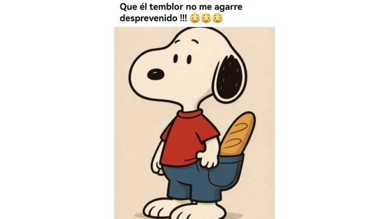 Para todo buen susto, un pedazo de bolillo/X: @LucaVillarrea12