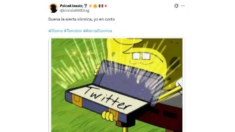 Ya ni se llama Twitter, pero todos siempre recurren a X después de un sismo/X: @kinesis666Drag