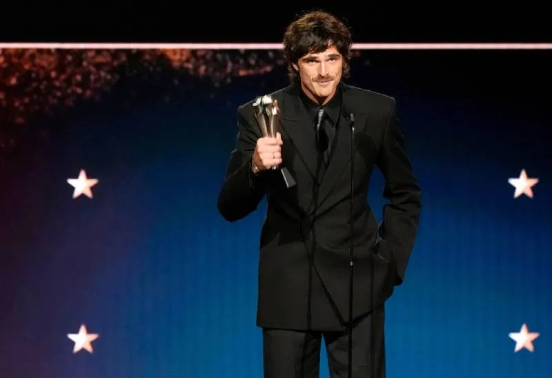 Jacob Elordi, de Frankenstein, ganó el premio a Mejor Actor de Reparto/AP