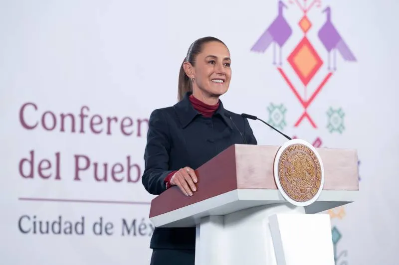 Conferencia de prensa de la presidenta Claudia Sheinbaum Pardo del 06 de enero de 2026. / Gobierno de México