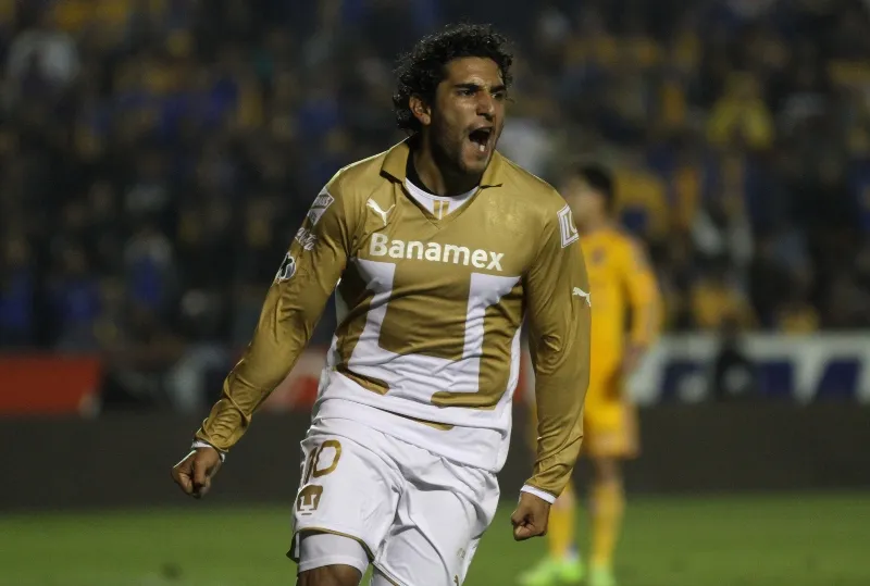 Martín Bravo anotó los goles en la victoria de Pumas vs Tigres de 2014