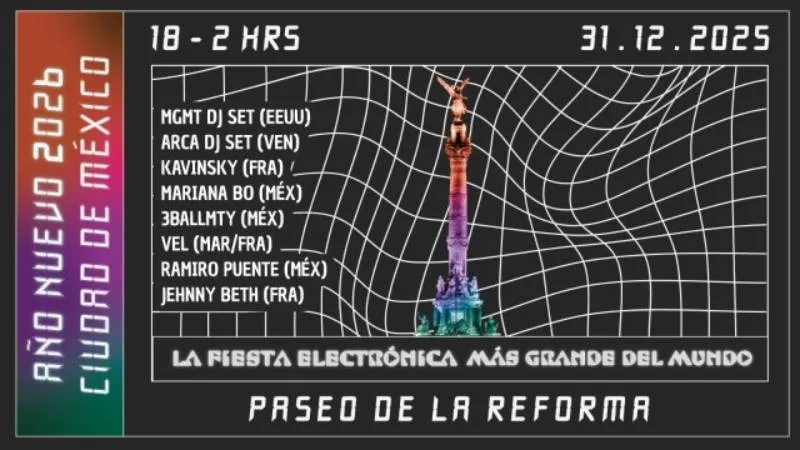 El evento forma parte de las actividades oficiales de fin de año en CDMX. / JEFATURA DE GOBIERNO