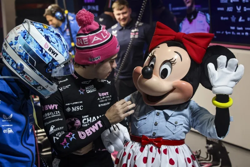 Franco Colapinto en el Gran Premio de Las Vegas