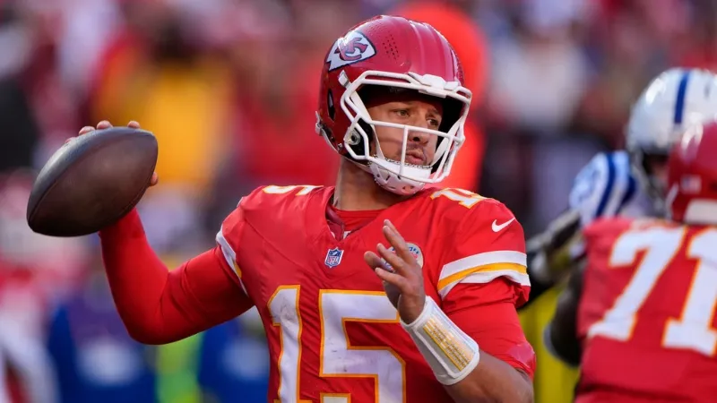 Mahomes no lanzó pases de anotación | AP