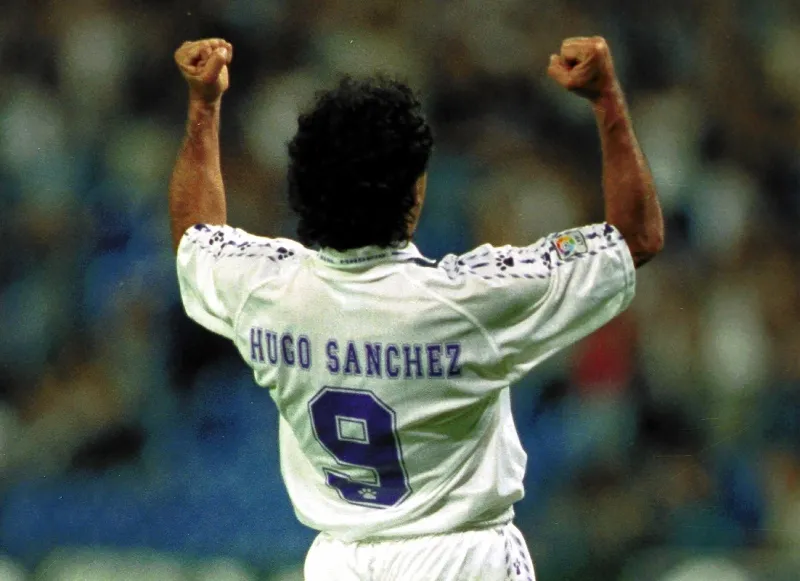Hugo Sánchez es uno de los jugadores conmás goles en año natural con Real Madrid