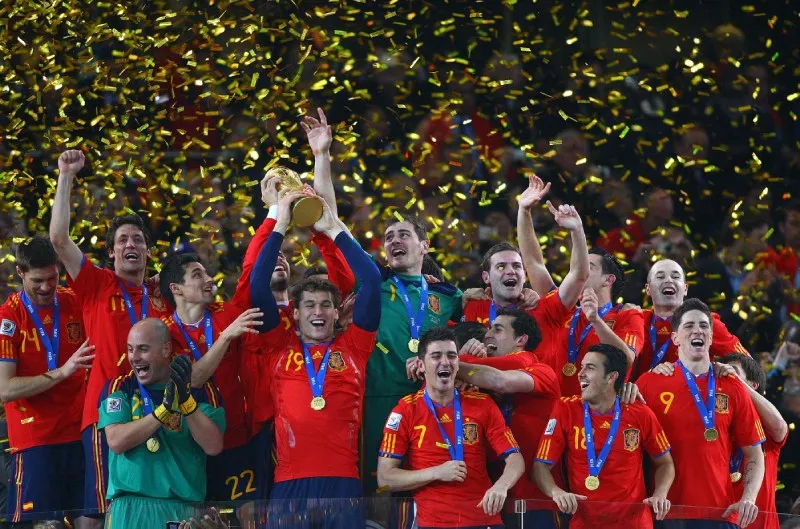 Busquets formó parte de la Roja que se coronó en Sudáfrica