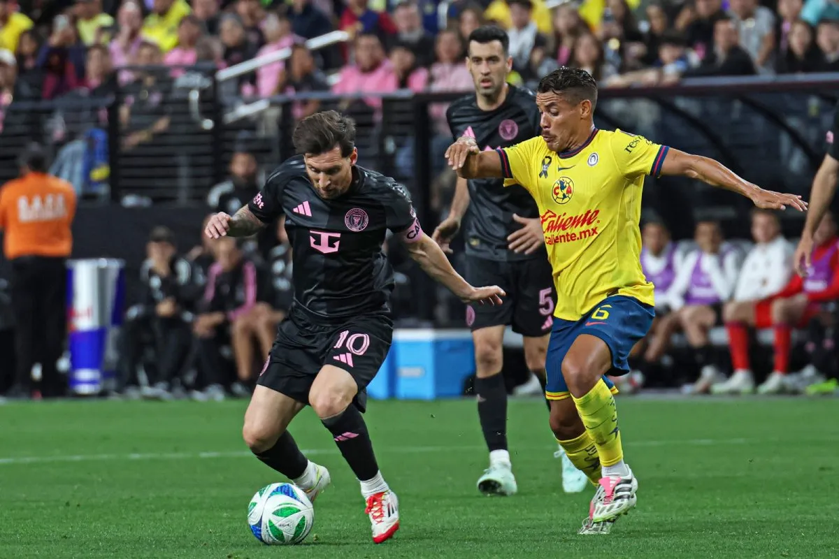 América ha enfrentado en dos ocasiones a Messi