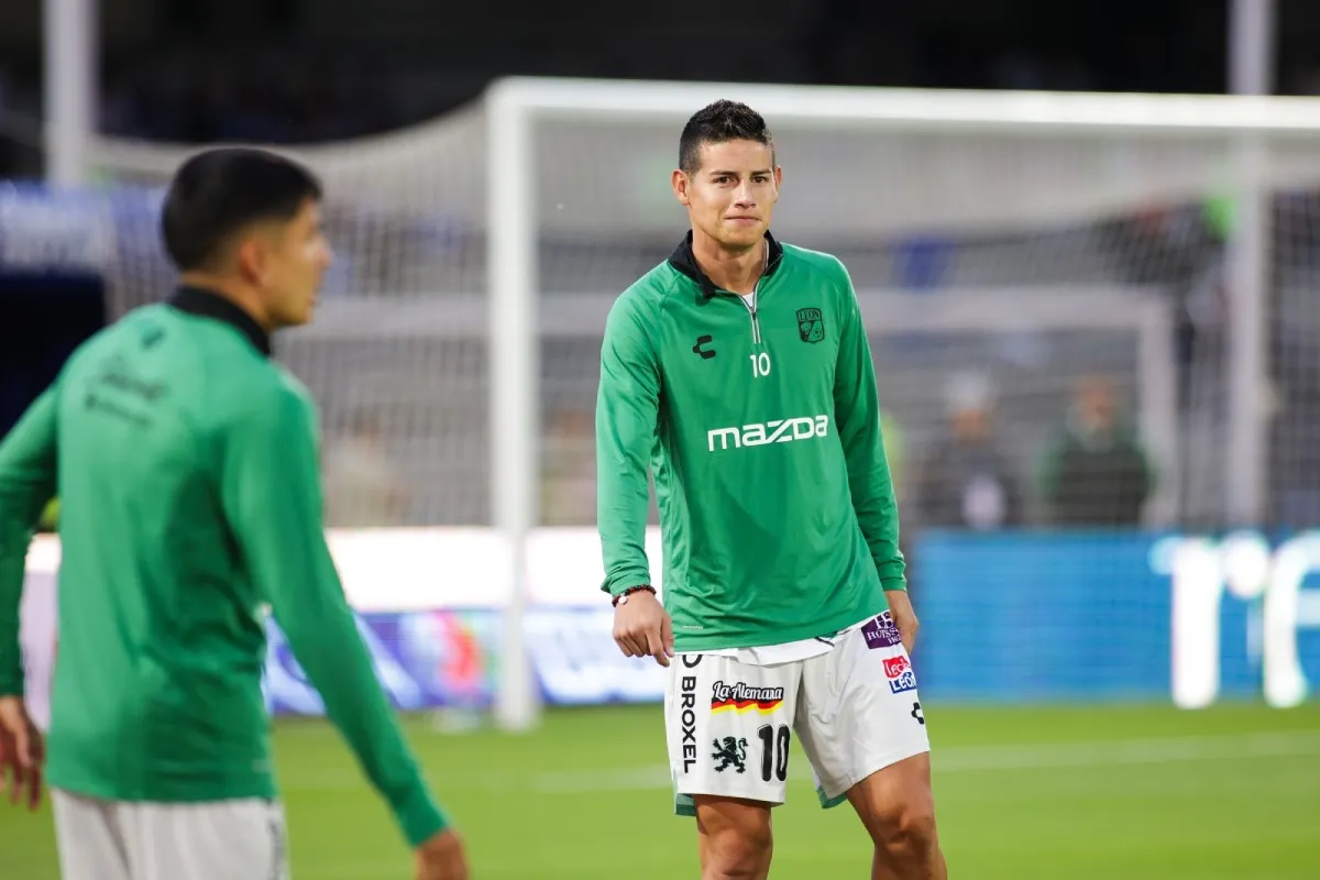 James se perdió el partido contra Rayados