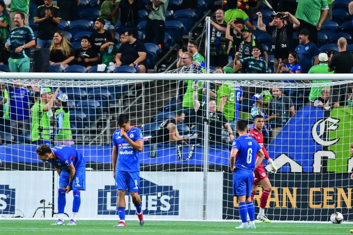 Cruz Azul sufrió una inesperada goleada en contra