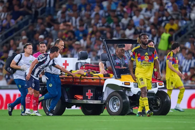 Dagoberto Espinoza salió lesionado