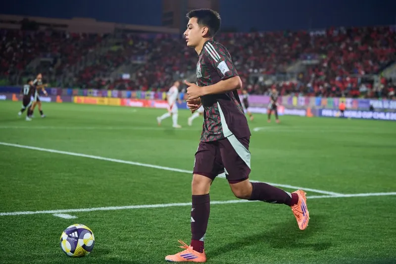 Gilberto Mora durante la Copa Mundial Sub-20
