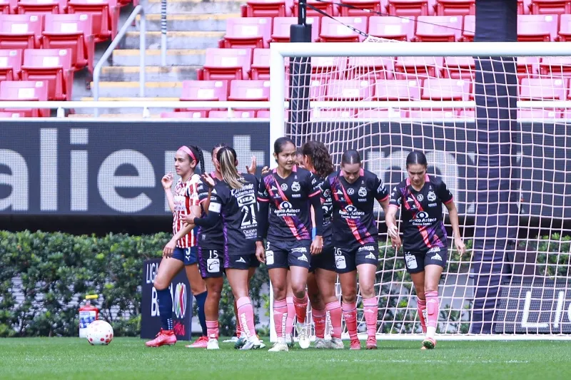 Puebla tomó la ventaja en el primer tiempo