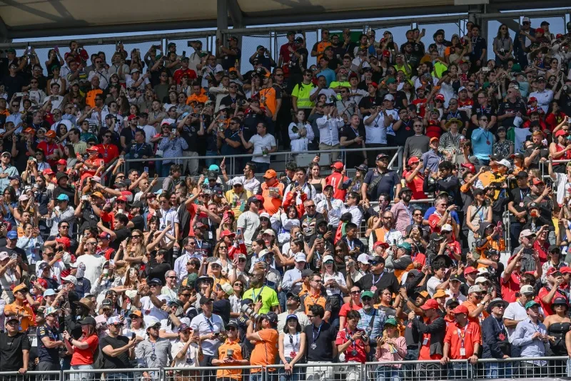 La afición en el Gran Premio de México 2025