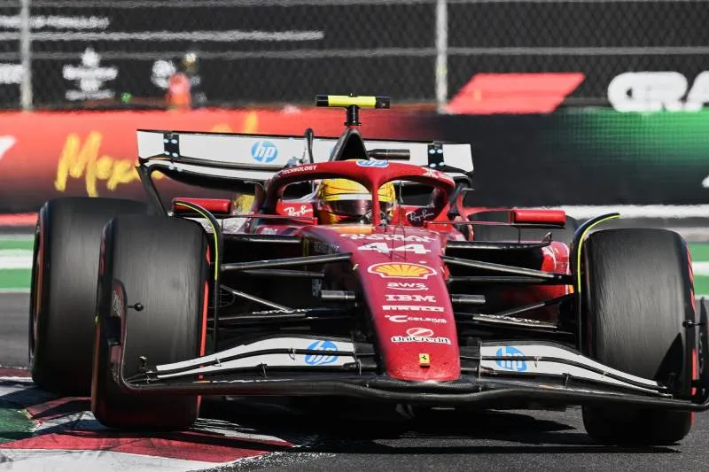 Lewis, con Ferrari | MEXSPORT