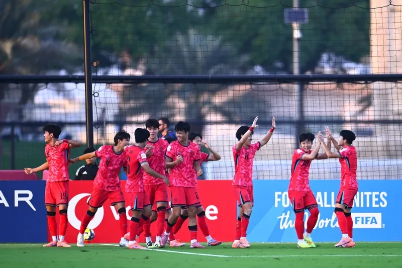 Corea del Sur se adelantó en el marcador dos veces