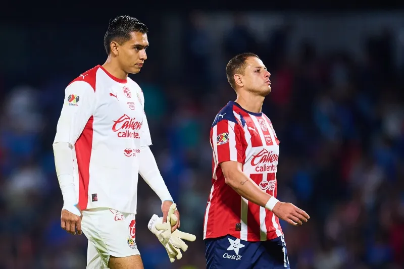 Chicharito fue uno de los primeros en llegar