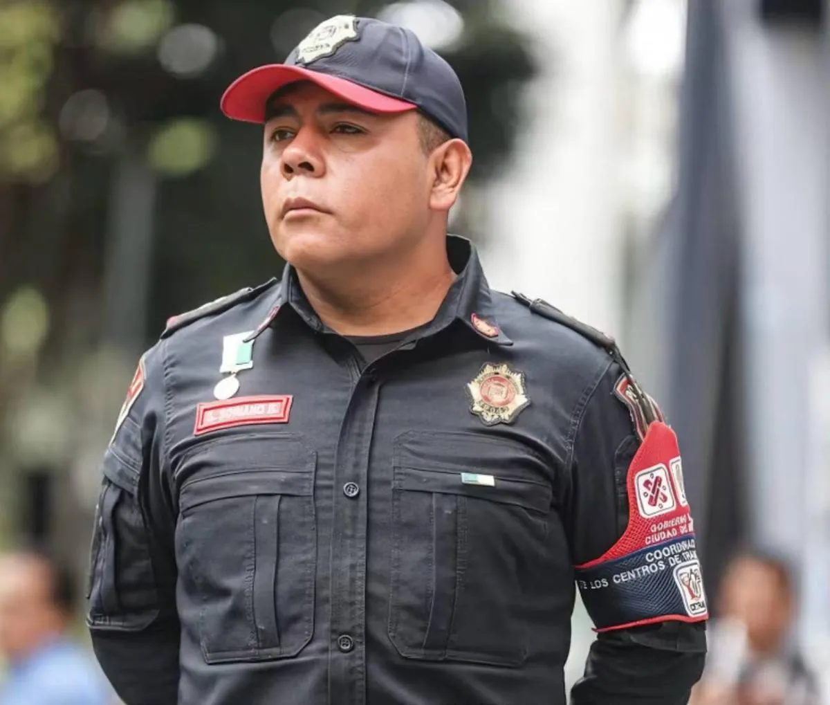 Sergio Ángel Soriano Buendía, oficial de la Secretaría de Seguridad Ciudadana/X