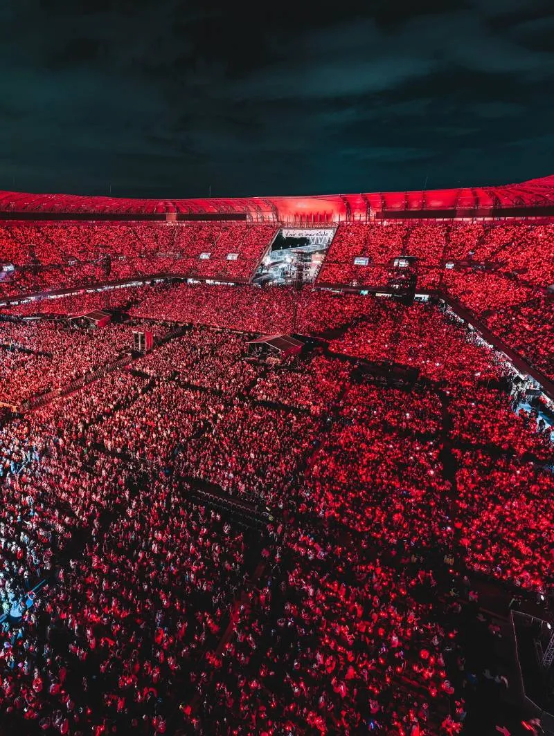 Shakira ofreció 12 conciertos en el Estadio GNP | FB: Shakira