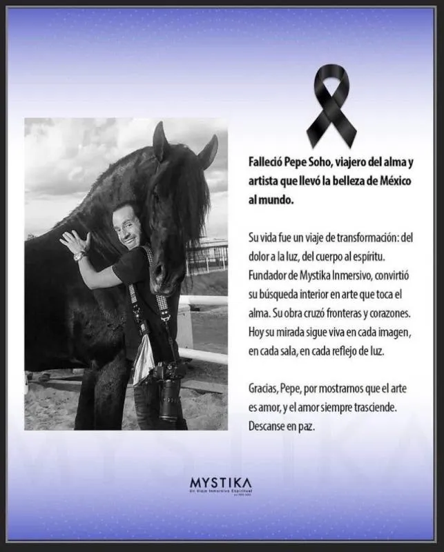 El fallecimiento de Pepe Soho deja una huella imborrable en la cultura visual contemporánea mexicana. / Pepe Soho Photography