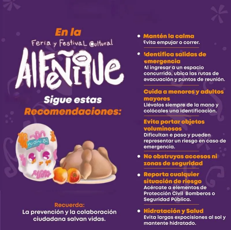 Recomendaciones para disfrutar la Feria/Feria del Alfeñique 2025