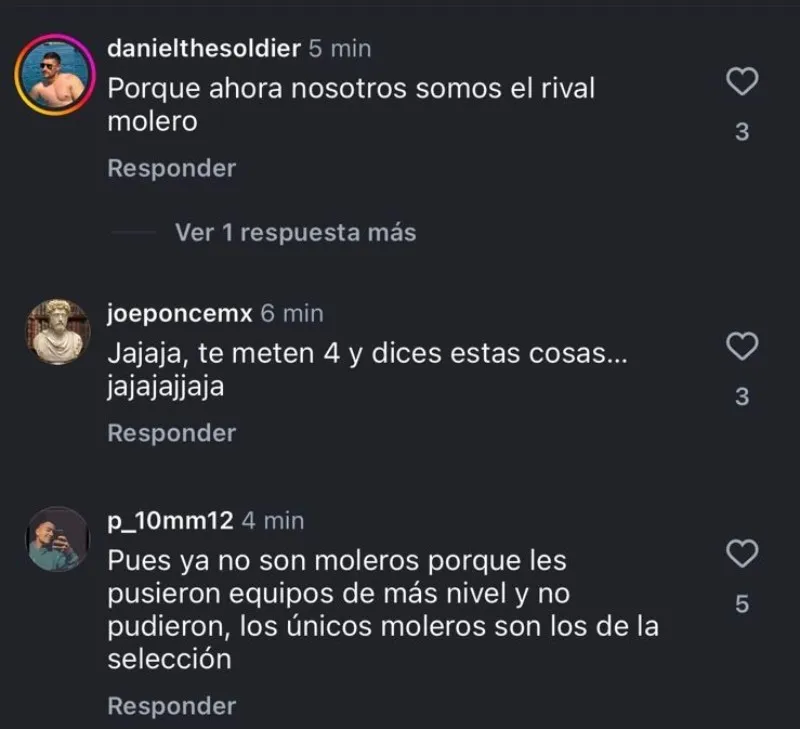 Las burlas de la afición | Captura de pantalla