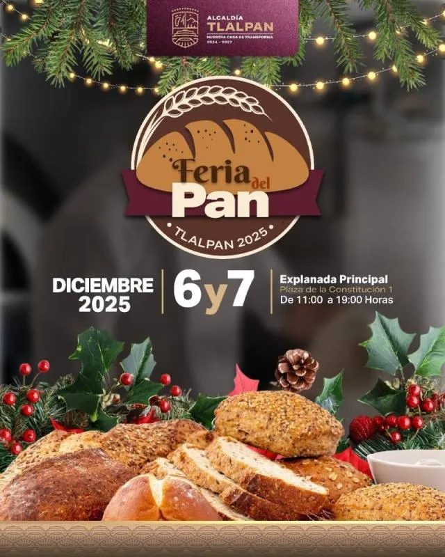 La feria es de entrada libre, ideal para una salida económica y deliciosa en CDMX. / Alcaldía Tlalpan
