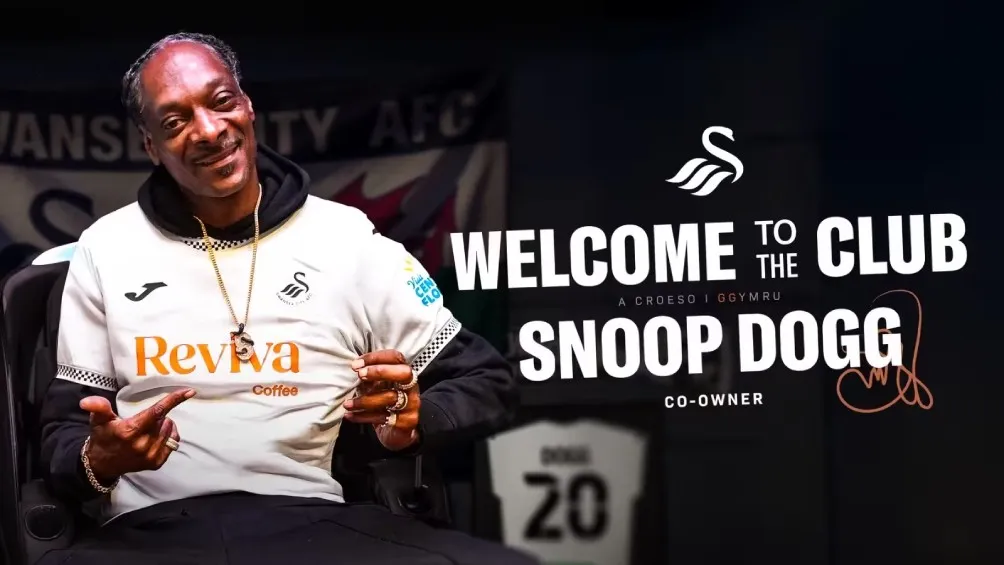 Swansea confirmó la llegada de Snoop Dogg
