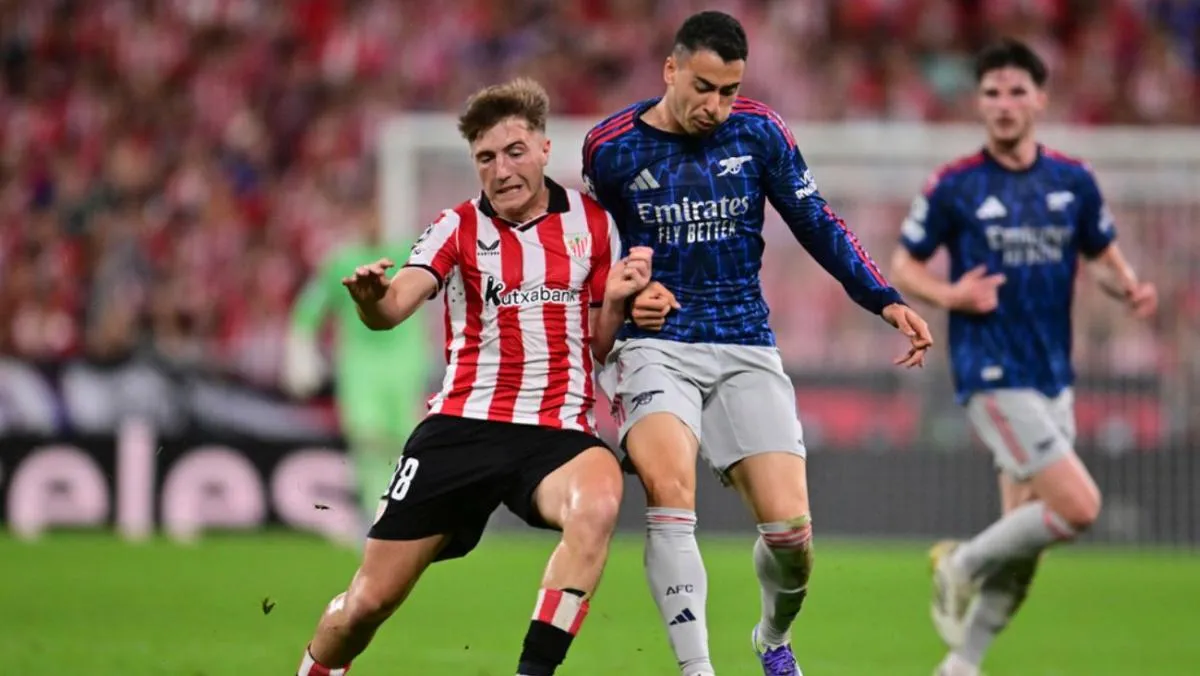 Imágenes del Bilbao vs Arsenal | AP