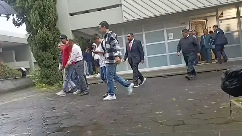 Las personas detenidas eran exalumnos de la UNAM / Redes Sociales