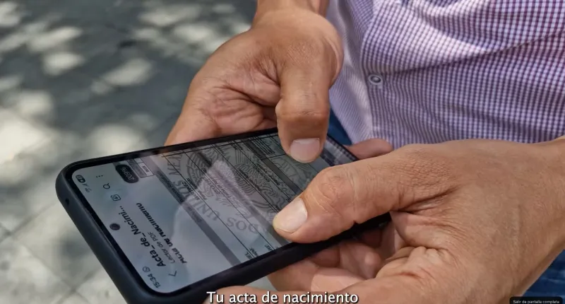 El costo del acta de nacimiento dependerá del estado donde se expida / Redes Sociales