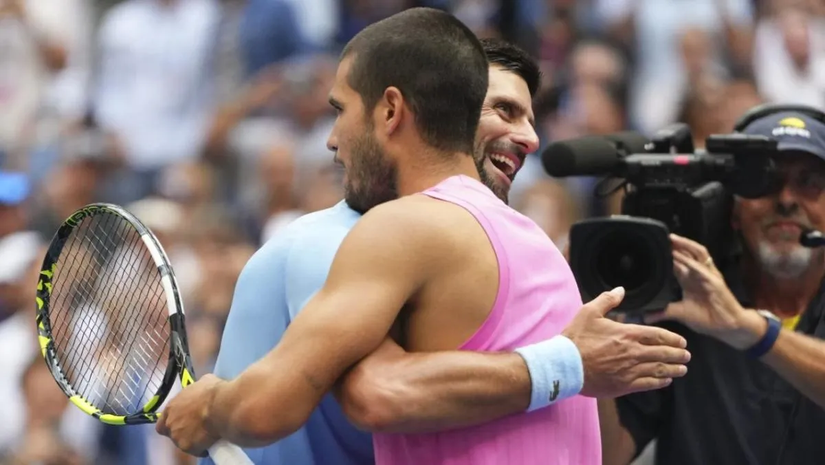 Imágenes del Djokovic vs Alcaraz | AP