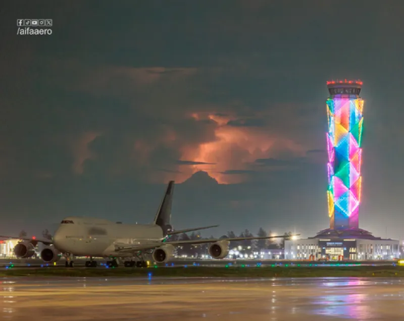 Los vuelos del AIFA con destino a Estados Unidos fueron detenidos / FB: @aifaaero