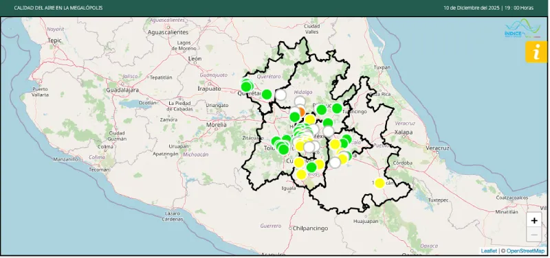 La calidad del aire es monitoreada en tiempo real / Especial