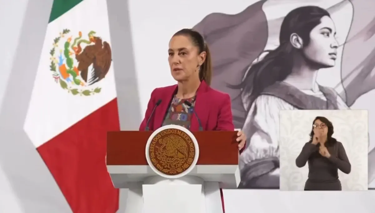 La mandataria explica que las investigaciones no apuntan a los López Beltrán / Redes Sociales