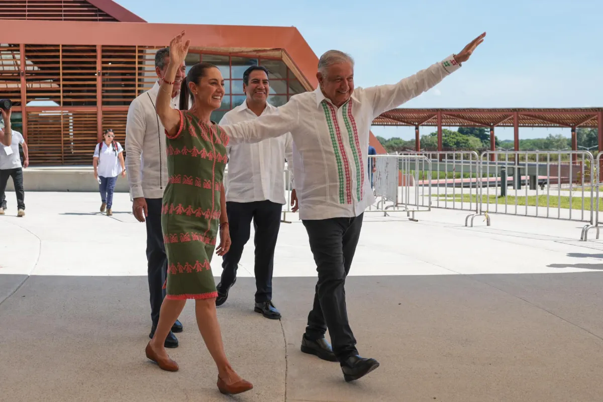 El respaldo de ambos continúa, pero cada quien desde su trinchera / FB: @ClaudiaSheinbaumPardo