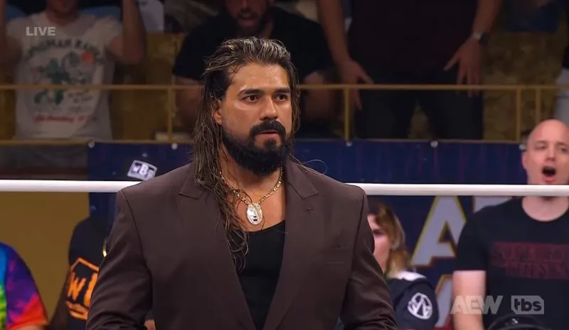 Andrade durante evento