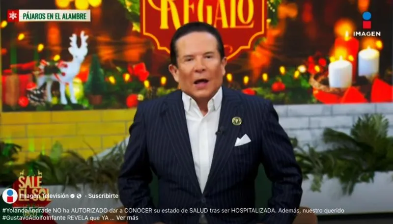 Gustavo Adolfo Infante fue quien confirmó que la actriz estaba internada / Redes Sociales